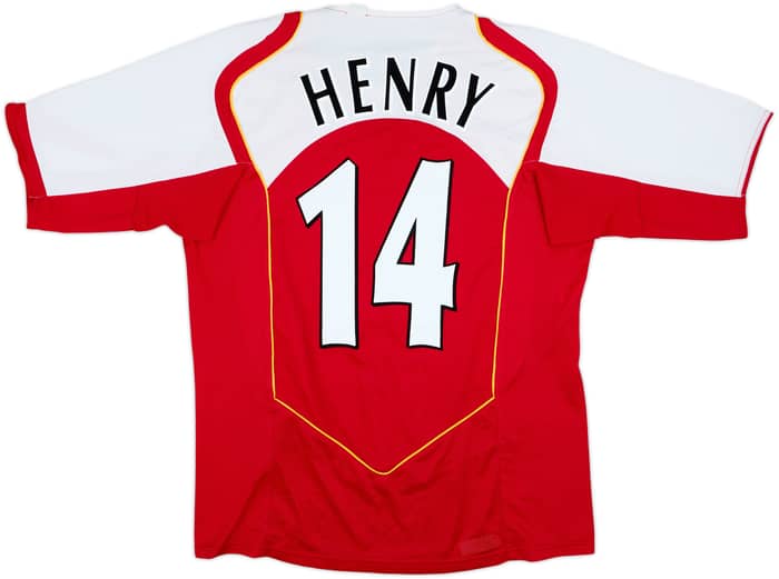 2004-05 Arsenal Home Shirt Henry #14 - 6/10 - (L)
