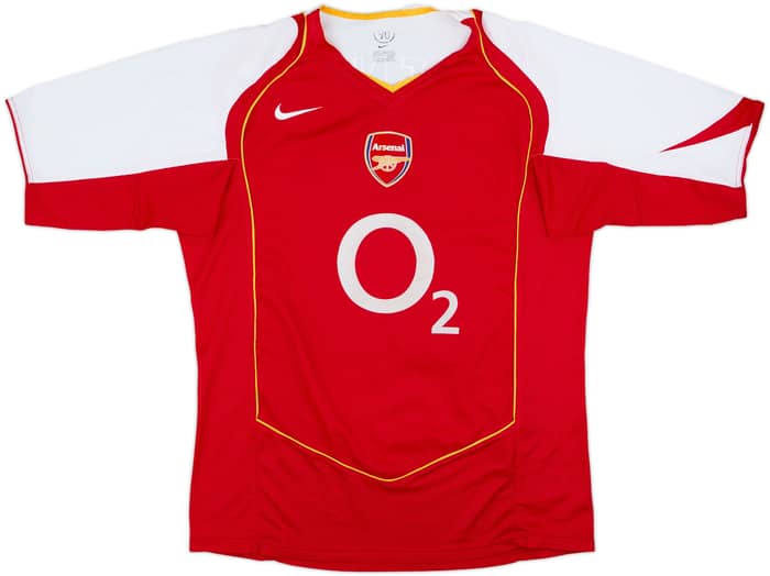 2004-05 Arsenal Home Shirt Henry #14 - 6/10 - (L)
