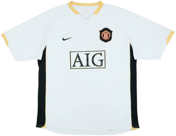 2006-08 Manchester United Away Shirt Solskjaer #20 - 5/10 - (XL)
