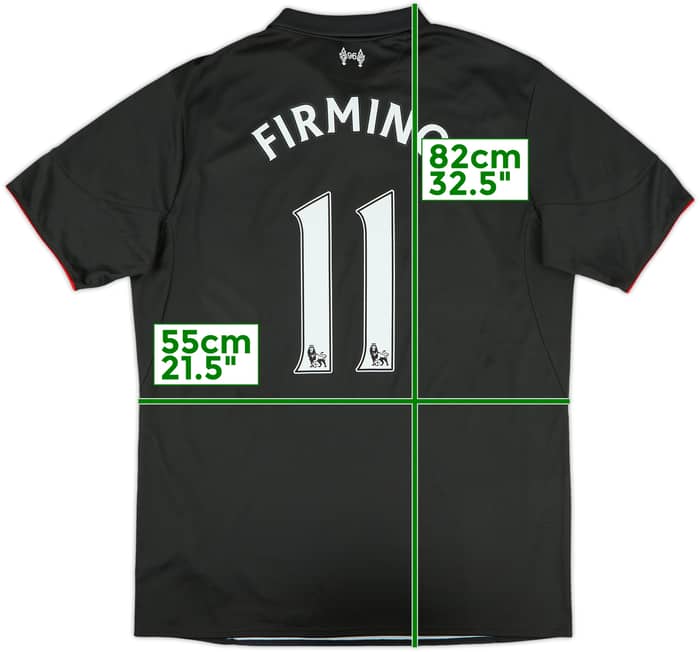 2015-16 Liverpool Third Shirt Firmino #11 - 7/10 - (XL)