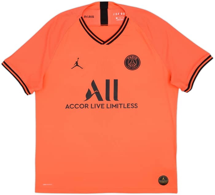 2019-20 Paris Saint-Germain Authentic Away Shirt Mbappe #7 - 8/10 - (XL)