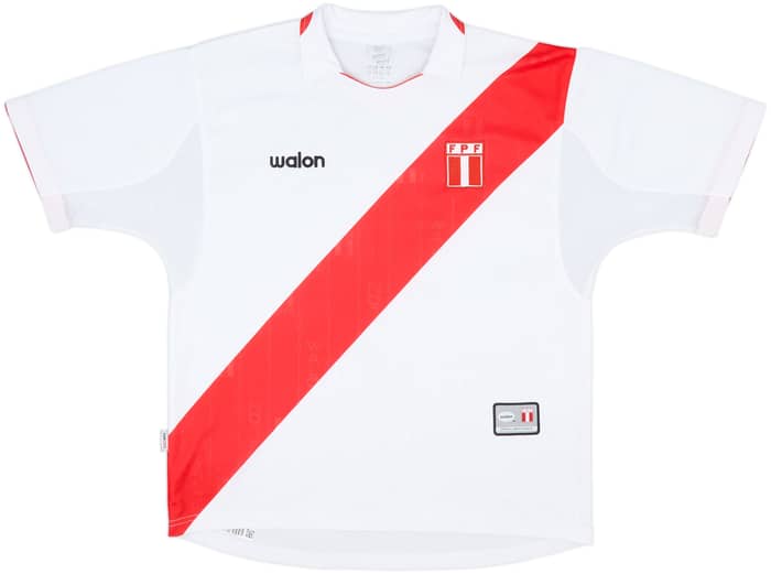 2004-06 Peru Home Shirt - 8/10 - (L)
