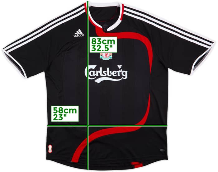 2007-08 Liverpool Third Shirt - 5/10 - (XL)
