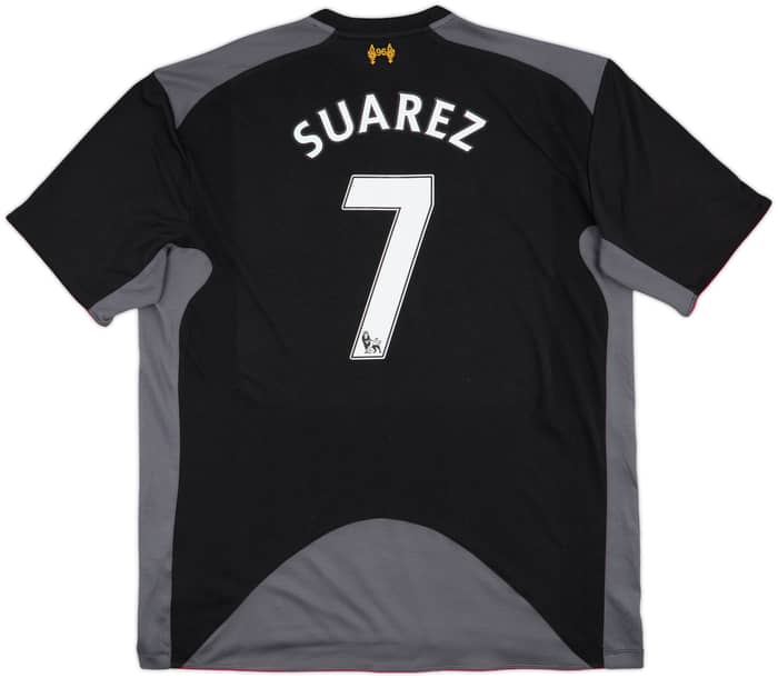 2012-13 Liverpool Away Shirt Suarez #7 - 8/10 - (XXL)