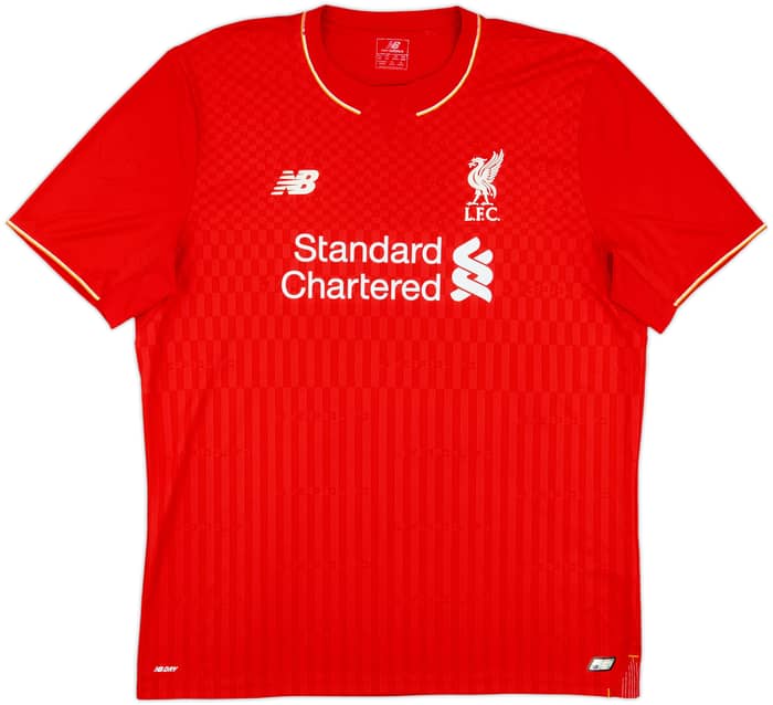 2015-16 Liverpool Home Shirt Milner #7 - 7/10 - (XXL)