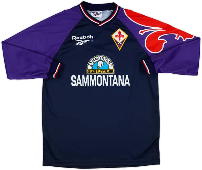 1995-96 Fiorentina Reebok Training L/S Shirt - 9/10 - (L)