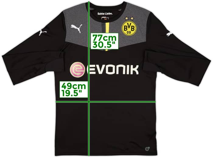 2013-14 Borussia Dortmund GK Shirt - 7/10 - (L)