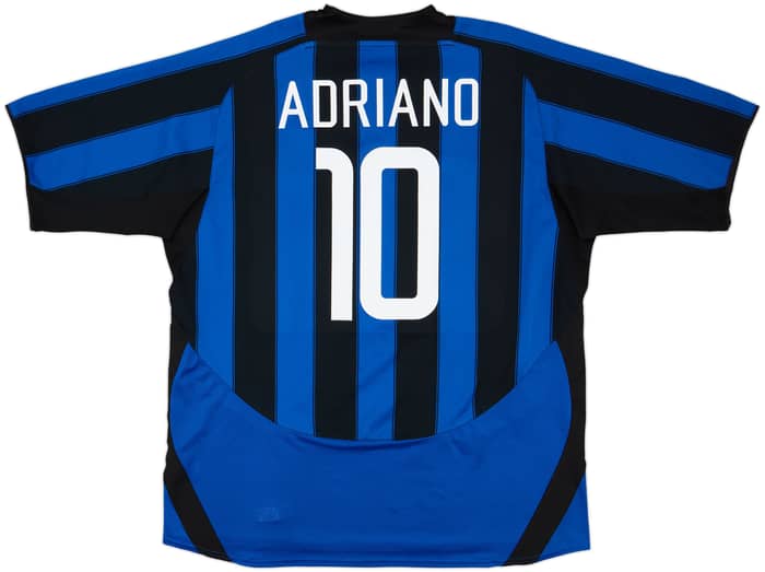 2003-04 Inter Milan Home Shirt Adriano #10 - 8/10 - (XXL)