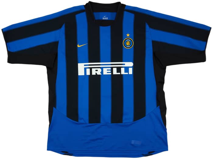 2003-04 Inter Milan Home Shirt Adriano #10 - 8/10 - (XXL)