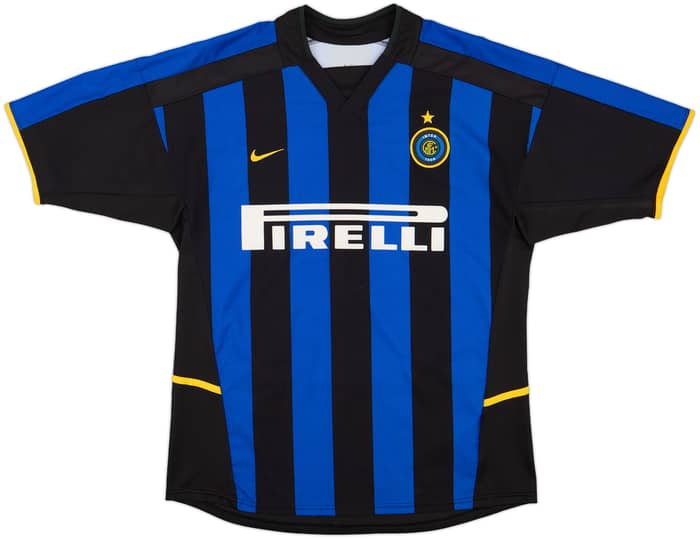 2002-03 Inter Milan Home Shirt Vieri #32 - 7/10 - (M)