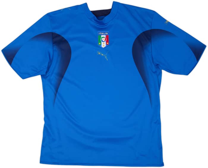 2006 Italy Home Shirt - 4/10 - (L)