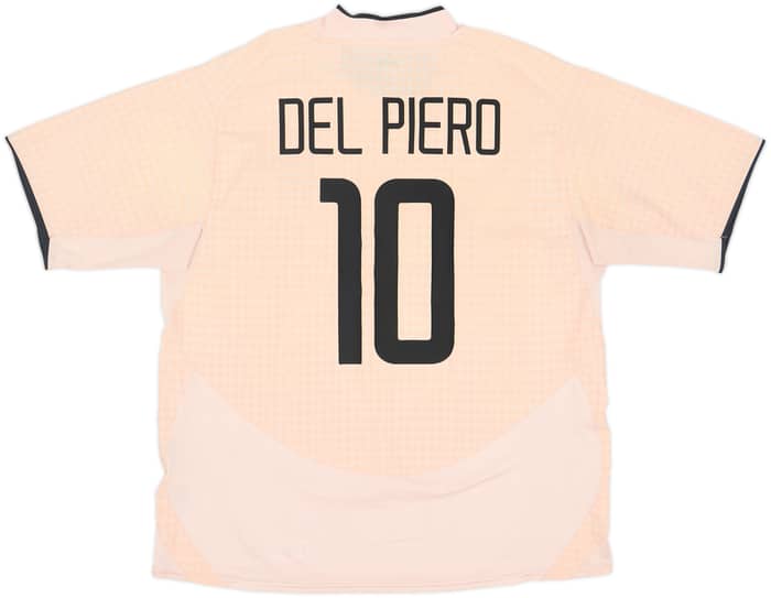 2003-04 Juventus Away Shirt Del Piero #10 - 7/10 - (XL)