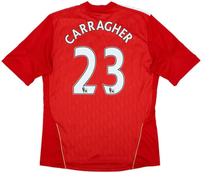 2010-12 Liverpool Home Shirt Carragher #23 - 7/10 - (L)