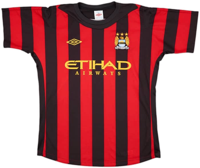 2011-12 Manchester City Away Shirt Silva #21 - 9/10 - (M)