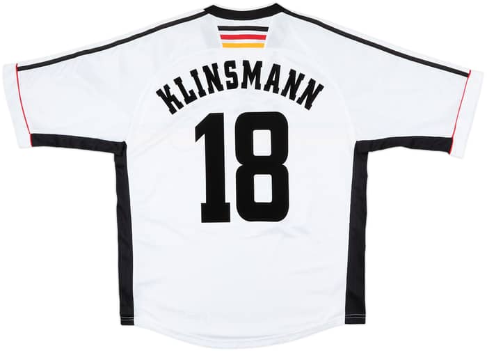 1998-00 Germany Home Shirt Klinsmann #18 - 9/10 - (L)
