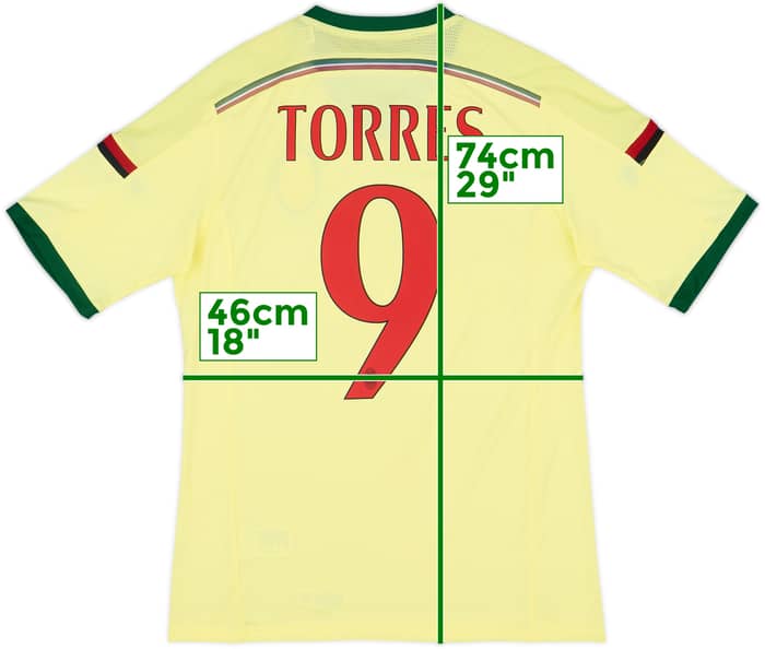 2014-15 AC Milan Third Shirt Torres #9 (M)
