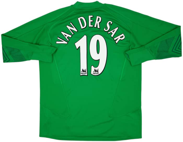 2005-06 Manchester United GK Shirt Van Der Sar #19 - 8/10 - (XXL)