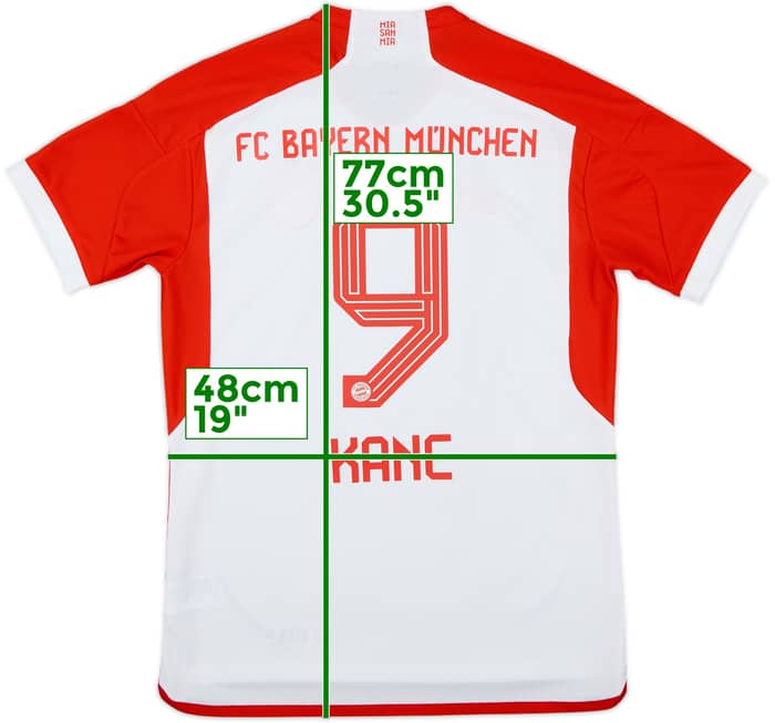 2023-24 Bayern Munich Home Shirt Kane #9 - 10/10 - (M)