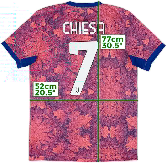 2022-23 Juventus Third Shirt Chiesa #7 - 10/10 - (M)