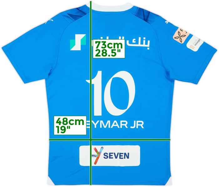 2023-24 Al-Hilal Home Shirt Neymar Jr #10 (M)
