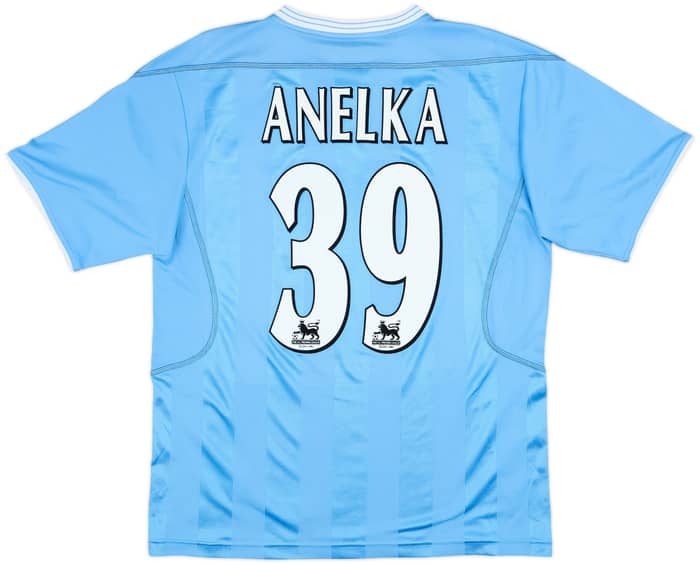 2003-04 Manchester City Home Shirt Anelka #39 - 8/10 - (M)