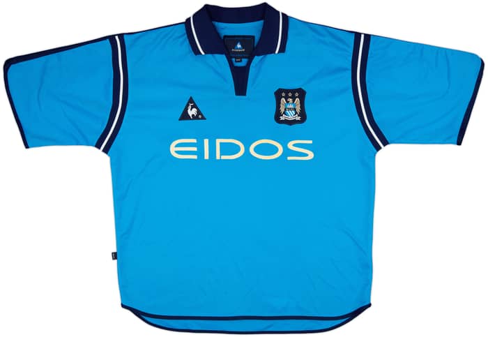 2001-02 Manchester City Home Shirt - 6/10 - (L)
