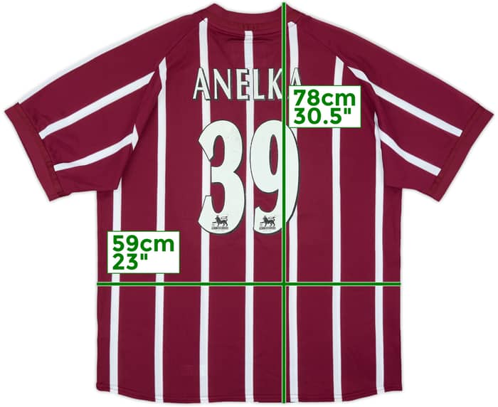 2002-03 Manchester City Third Shirt Anelka #39 - 6/10 - (L)