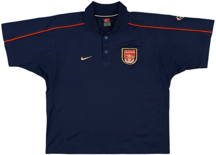 2001-02 Arsenal Nike Polo Shirt - 9/10 - (S)