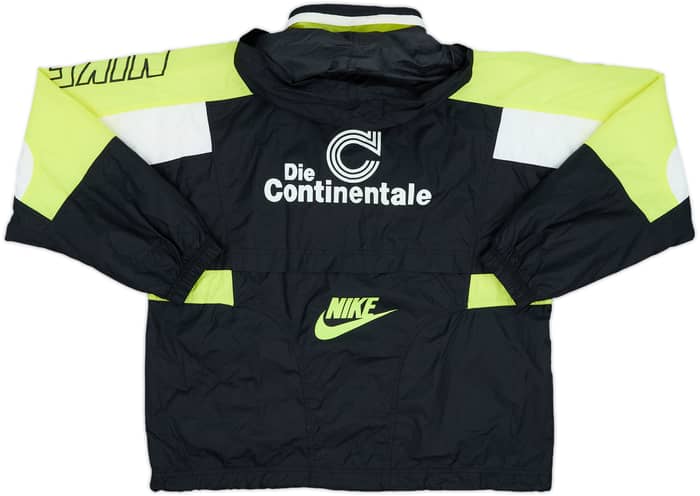 1996-97 Borussia Dortmund Nike Hooded Rain Jacket - 8/10 - (XL)