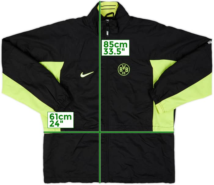 1997-98 Borussia Dortmund Nike Track Jacket - 9/10 - (M)
