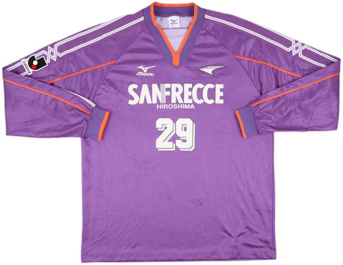 2000-02 Sanfrecce Hiroshima Home L/S Shirt #29 - 6/10 - (XL)