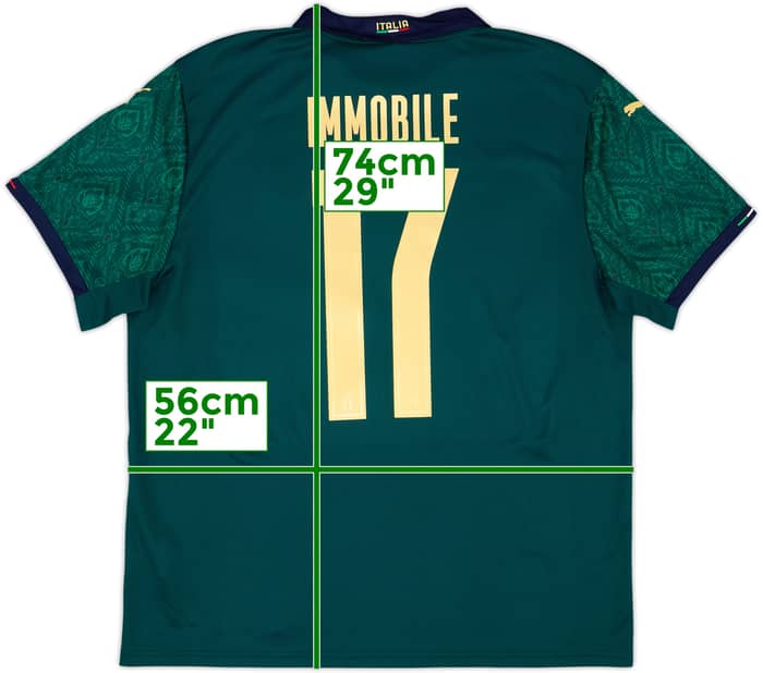 2019-20 Italy Third Shirt Immobile #17 - 8/10 - (XL)
