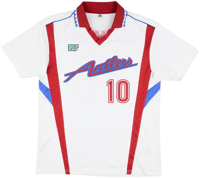 1992-93 Kashima Antlers Away Shirt #10 - 9/10 - (L)