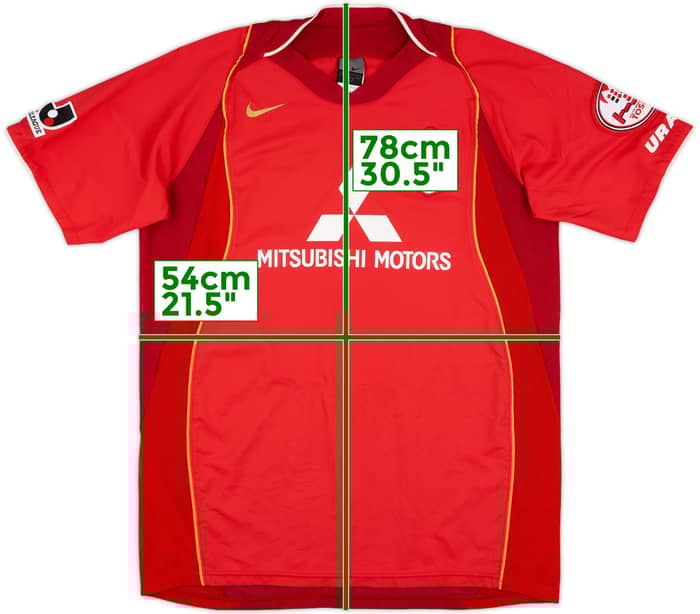 2004-05 Urawa Red Diamonds Home Shirt - 8/10 - (L)