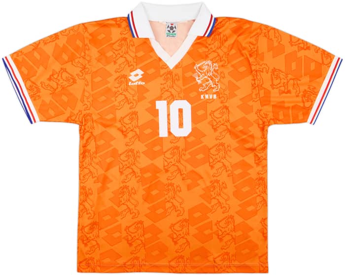 1994 Netherlands Home Shirt Bergkamp #10 - 8/10 - (L)