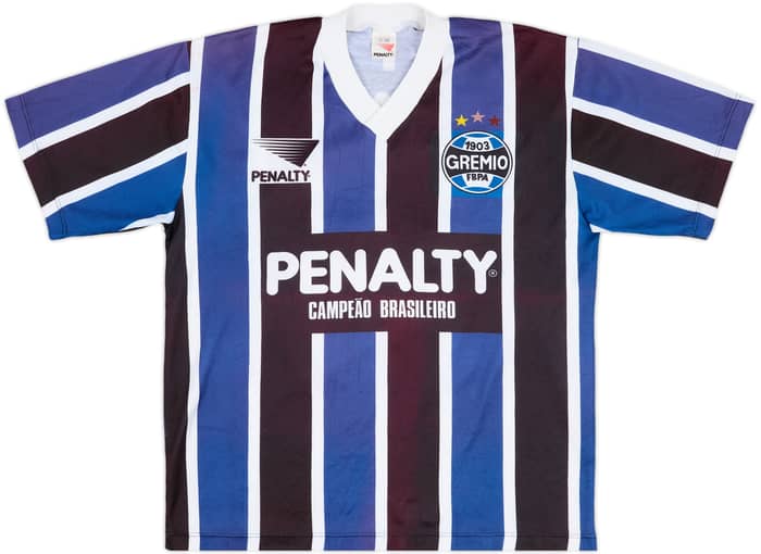 1992 Gremio Home Shirt #14 - 7/10 - (L)