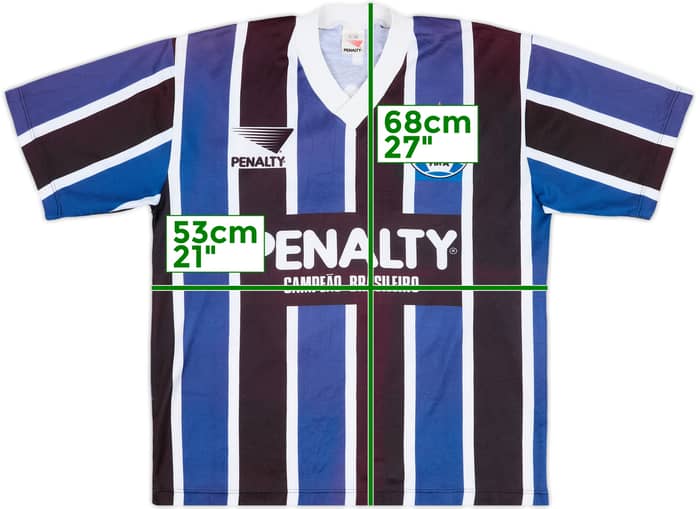 1992 Gremio Home Shirt #14 - 7/10 - (L)
