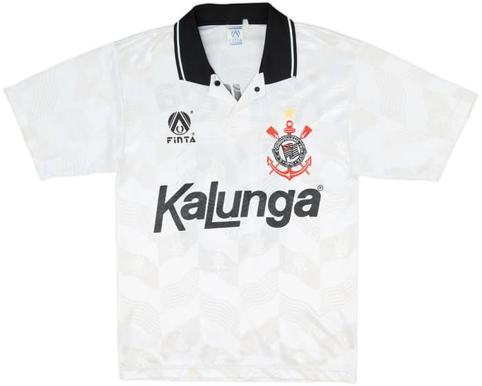 1992-94 Corinthians Home Shirt #10 - 8/10 - (M)