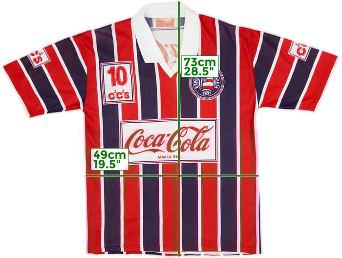 1993 Bahia Away Shirt #10 - 9/10 - (M/L)