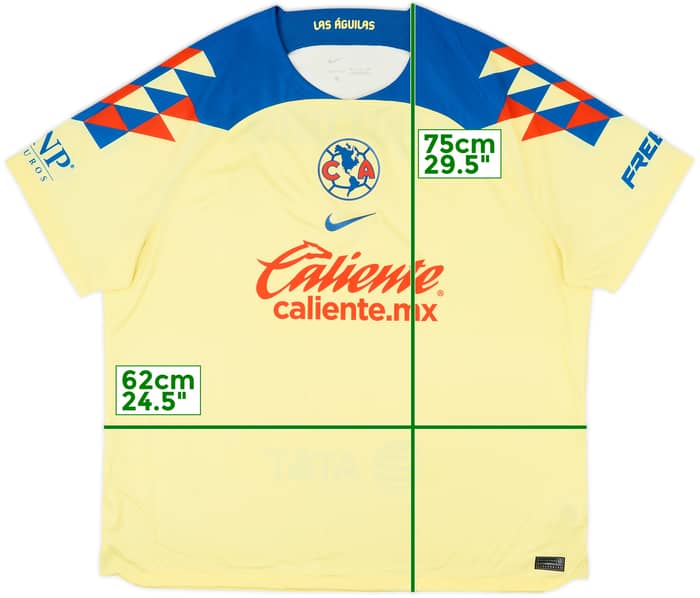 2023-24 Club America Home Shirt - 10/10 - (3XL)