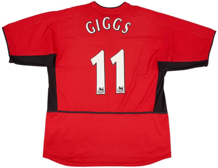 2002-04 Manchester United Home Shirt Giggs #11 - 5/10 - (XL)
