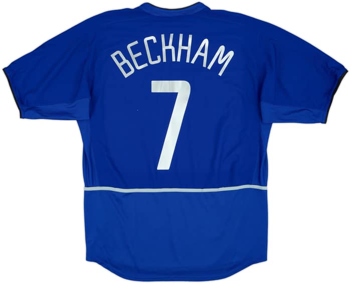 2002-03 Manchester United Third Shirt Beckham #7 - 7/10 - (L)