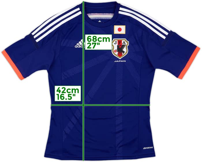 2013-15 Japan Home Shirt - 8/10 - (S)