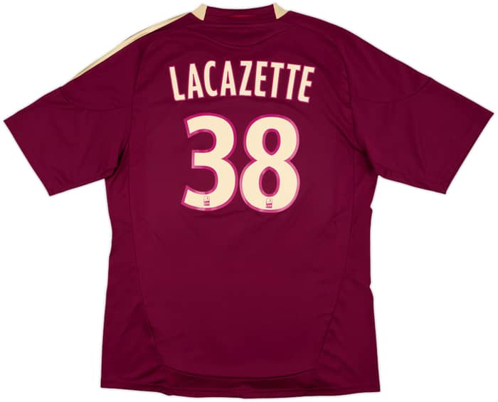 2010-11 Lyon Away Shirt Lacazette #38 - 10/10 - (L)