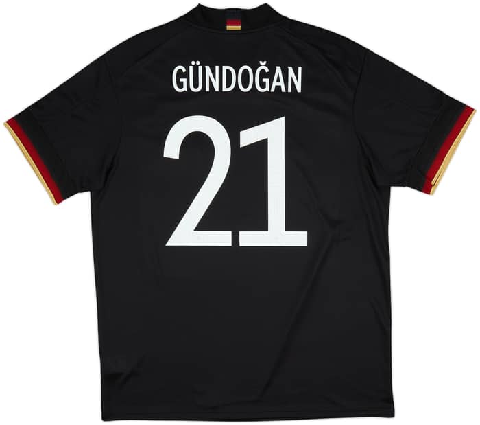 2020-21 Germany Away Shirt Gundogan #21 - 10/10 - (XL)