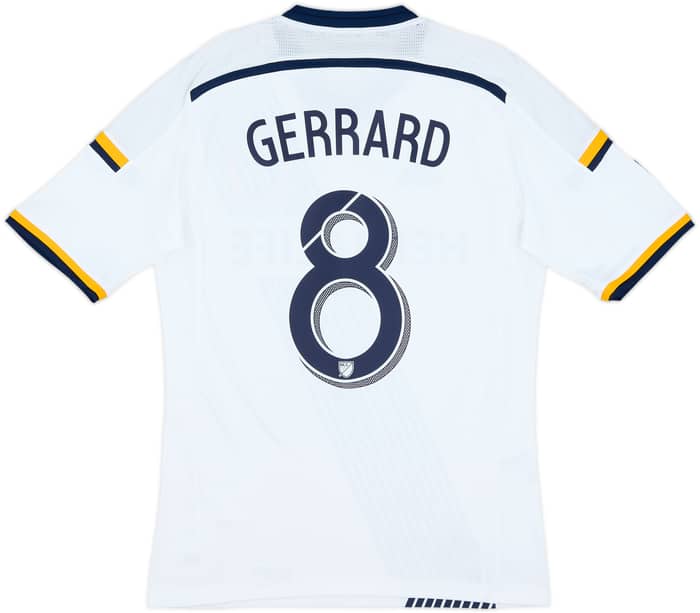 2015-16 LA Galaxy Home Shirt Gerrard #8 - 9/10 - (S)