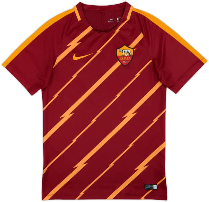 2017-18 Roma Nike Training Shirt - 9/10 - (S)