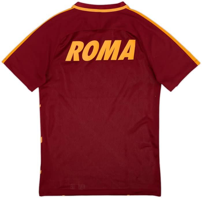 2017-18 Roma Nike Training Shirt - 9/10 - (S)