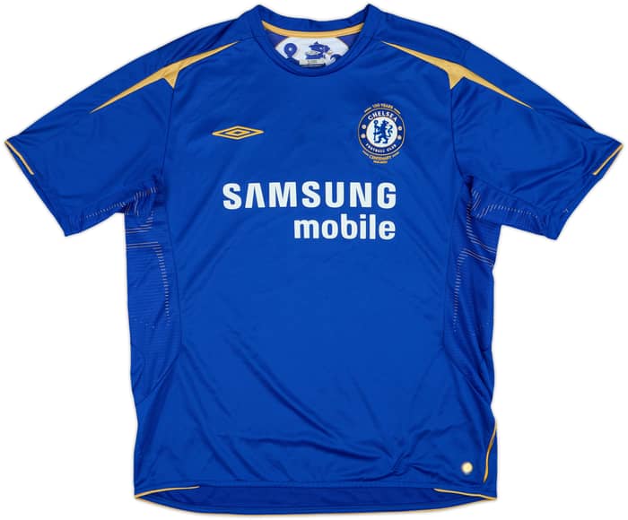 2005-06 Chelsea Centenary Home Shirt Lampard #8 - 6/10 - (XL)