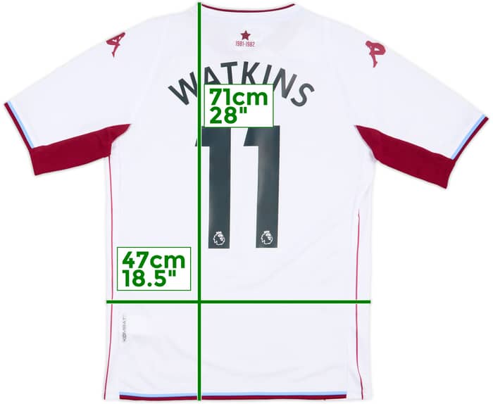 2021-22 Aston Villa Away Shirt Watkins #11 (M)